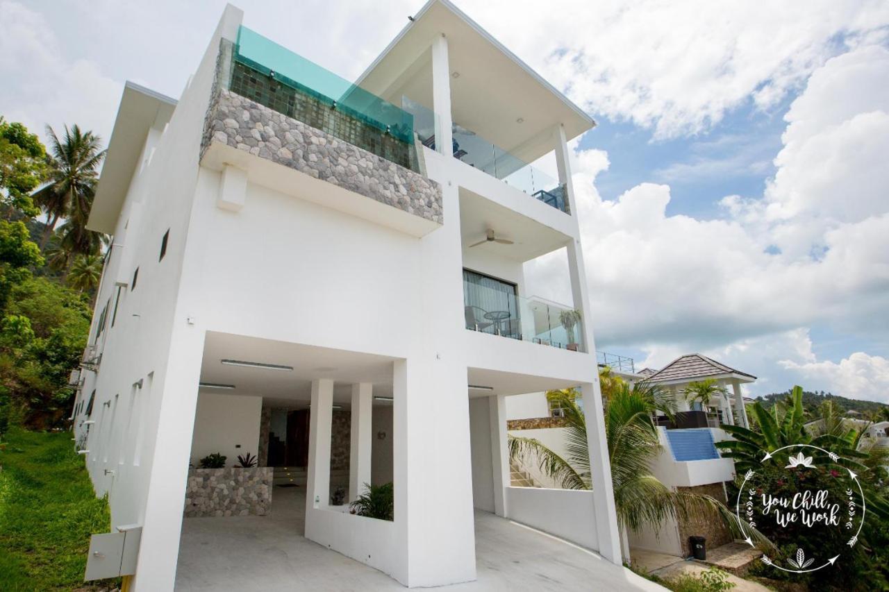 Azur Luxurious Villa 4 BR Ocean View Strand von Chaweng Exterior foto
